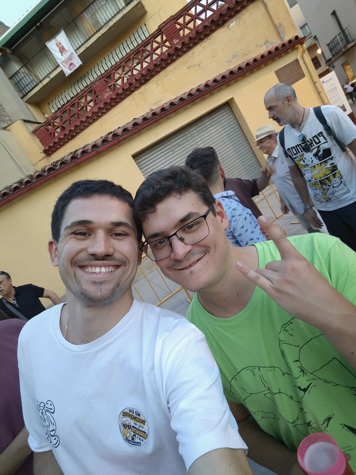 Foto del brindis